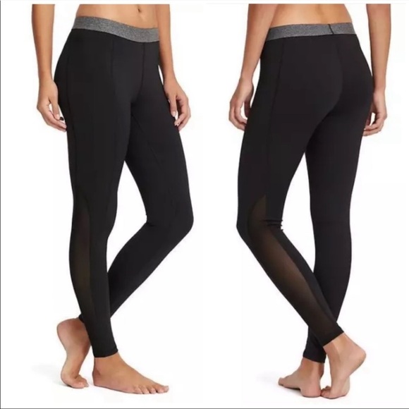 Derek Lam 10C x‎ Athleta Merge Tight Black Full Length Size Medium - Picture 1 of 9